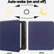 Lunso Geschikt voor Kobo Libra Colour hoes (7 inch) - sleepcover - Donkerblauw