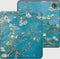 Lunso Geschikt voor Kobo Libra Colour hoes (7 inch) - sleepcover - Van Gogh Amandelbloesem