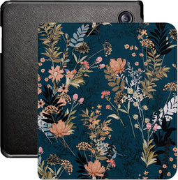 Lunso Geschikt voor Kobo Libra Colour hoes (7 inch) - Vegan Saffiano Leren sleepcover - Urban Park