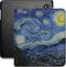 Lunso Geschikt voor Kobo Libra Colour hoes (7 inch) - Vegan Saffiano Leren sleepcover - Van Gogh Sterrennacht