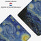 Lunso Geschikt voor Kobo Libra Colour hoes (7 inch) - Vegan Saffiano Leren sleepcover - Van Gogh Sterrennacht