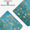 Lunso Geschikt voor Kobo Libra Colour hoes (7 inch) - Vegan Saffiano Leren sleepcover - Van Gogh Amandelbloesem