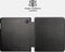 Lunso Geschikt voor Kobo Libra Colour hoes (7 inch) - Vegan Saffiano Leren sleepcover - Zwart