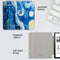 Lunso Geschikt voor Kobo Libra H20 hoes (7 inch) - sleep cover - Van Gogh Schilderij