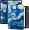 Lunso Geschikt voor Kobo Libra H20 hoes (7 inch) - sleep cover - Van Gogh Schilderij