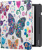 Lunso Geschikt voor Kobo Libra H20 hoes (7inch) - sleep cover - Vlinders
