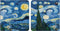 Lunso Geschikt voor Kobo Sage hoes (8 inch) - Luxe Stand sleepcover - Van Gogh Sterrennacht