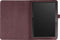 Lunso - Geschikt voor Lenovo Tab M10 Gen 1 - Stand flip Bookcase hoes - Bruin