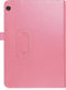 Lunso - Geschikt voor Lenovo Tab M10 Gen 1 - Stand flip Bookcase hoes - Lichtroze