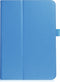 Lunso - Geschikt voor Lenovo Tab M10 Gen 1 - Stand flip Bookcase hoes - Lichtblauw
