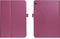 Lunso - Geschikt voor Lenovo Tab M10 Gen 1 - Stand flip Bookcase hoes - Paars