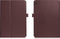Lunso - Geschikt voor Lenovo Tab M10 Gen 1 - Stand flip Bookcase hoes - Bruin