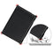Lunso - Geschikt voor Lenovo Tab M10 Gen 1 - Tri-Fold Bookcase hoes - Zwart