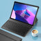 Lunso - Geschikt voor Lenovo Tab M10 Gen 3 (3e generatie) - Afneembare Toetsenbord Hoes - Zwart