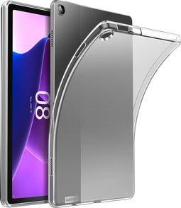 Lunso - Geschikt voor Lenovo Tab M10 Gen 3 (3e generatie) - TPU Backcover hoes - Transparant