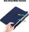 Lunso - Geschikt voor Lenovo Tab M10 Gen 3 (3e generatie) - Tri-Fold Bookcase hoes - Blauw