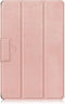 Lunso - Geschikt voor Lenovo Tab M10 Gen 3 (3e generatie) - Tri-Fold Bookcase hoes - Rose Goud
