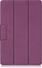 Lunso - Geschikt voor Lenovo Tab M10 Gen 3 (3e generatie) - Tri-Fold Bookcase hoes - Paars