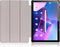 Lunso - Geschikt voor Lenovo Tab M10 Gen 3 (3e generatie) - Tri-Fold Bookcase hoes - Rose Goud