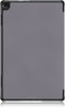 Lunso - Geschikt voor Lenovo Tab M10 Gen 3 (3e generatie) - Tri-Fold Bookcase hoes - Grijs