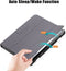 Lunso - Geschikt voor Lenovo Tab M10 Gen 3 (3e generatie) - Tri-Fold Bookcase hoes - Grijs
