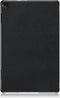 Lunso - Geschikt voor Lenovo Tab M10 Gen 3 (3e generatie) - Tri-Fold Bookcase hoes - Zwart
