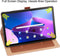Lunso - Geschikt voor Lenovo Tab M10 Plus Gen 3 (3e generatie) - Luxe Bookcase hoes - Bruin
