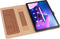 Lunso - Geschikt voor Lenovo Tab M10 Plus Gen 3 (3e generatie) - Luxe Bookcase hoes - Bruin