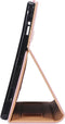 Lunso - Geschikt voor Lenovo Tab M10 Plus Gen 3 (3e generatie) - Luxe Bookcase hoes - Rose Goud