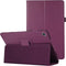 Lunso - Geschikt voor Lenovo Tab M10 Plus Gen 3 (3e generatie) - Stand flip Bookcase hoes - Paars