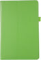 Lunso - Geschikt voor Lenovo Tab M10 Plus Gen 3 (3e generatie) - Stand flip Bookcase hoes - Groen