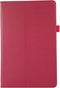 Lunso - Geschikt voor Lenovo Tab M10 Plus Gen 3 (3e generatie) - Stand flip Bookcase hoes - Roze