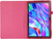 Lunso - Geschikt voor Lenovo Tab M10 Plus Gen 3 (3e generatie) - Stand flip Bookcase hoes - Roze