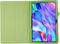 Lunso - Geschikt voor Lenovo Tab M10 Plus Gen 3 (3e generatie) - Stand flip Bookcase hoes - Groen
