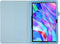 Lunso - Geschikt voor Lenovo Tab M10 Plus Gen 3 (3e generatie) - Stand flip Bookcase hoes - Lichtblauw