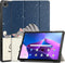 Lunso - Geschikt voor Lenovo Tab M10 Plus Gen 3 (3e generatie) - Tri-Fold Bookcase hoes - Lazy Cat