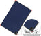 Lunso - Geschikt voor Lenovo Tab M10 Plus Gen 3 (3e generatie) - Tri-Fold Bookcase hoes - Donkerblauw