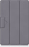 Lunso - Geschikt voor Lenovo Tab M10 Plus Gen 3 (3e generatie) - Tri-Fold Bookcase hoes - Grijs