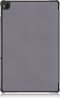 Lunso - Geschikt voor Lenovo Tab M10 Plus Gen 3 (3e generatie) - Tri-Fold Bookcase hoes - Grijs