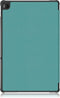 Lunso - Geschikt voor Lenovo Tab M10 Plus Gen 3 (3e generatie) - Tri-Fold Bookcase hoes - Groen