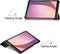 Lunso - Geschikt voor Lenovo Tab M8 Gen 4 (8 inch) - Tri-Fold Bookcase hoes - Don't Touch