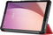 Lunso - Geschikt voor Lenovo Tab M8 Gen 4 (8 inch) - Tri-Fold Bookcase hoes - Rood