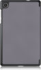 Lunso - Geschikt voor Lenovo Tab M8 Gen 4 (8 inch) - Tri-Fold Bookcase hoes - Grijs