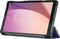 Lunso - Geschikt voor Lenovo Tab M8 Gen 4 (8 inch) - Tri-Fold Bookcase hoes - Donkerblauw