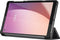 Lunso - Geschikt voor Lenovo Tab M8 Gen 4 (8 inch) - Tri-Fold Bookcase hoes - Zwart