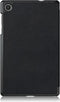 Lunso - Geschikt voor Lenovo Tab M8 Gen 4 (8 inch) - Tri-Fold Bookcase hoes - Zwart