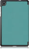 Lunso - Geschikt voor Lenovo Tab M8 Gen 4 (8 inch) - Tri-Fold Bookcase hoes - Groen