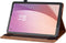 Lunso - Geschikt voor Lenovo Tab M9 (9 inch) - Luxe Bookcase hoes - Bruin