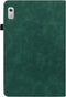 Lunso - Geschikt voor Lenovo Tab M9 (9 inch) - Luxe Bookcase hoes - Groen