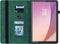 Lunso - Geschikt voor Lenovo Tab M9 (9 inch) - Luxe Bookcase hoes - Groen